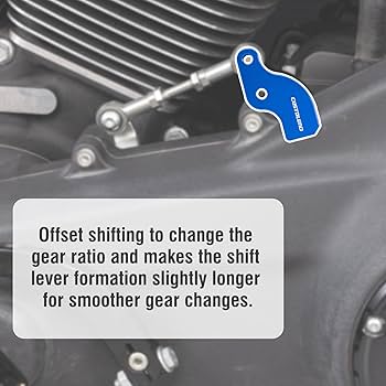 Harley Neutral Gear Shift Assist Kit, M8 EZ Shift Blue, CNC